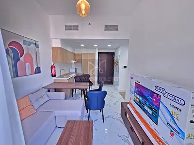 Unit Tawtheeq !! Furnished 1-Bedroom Apartment With Private Balcony | Monthly 6500 | Shared Pool