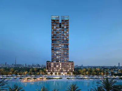 شقة بغرفة نوم واحدة على الواجهة البحرية | Wynwood Horizon | مفروشة | إطلالات على المارينا والأفق