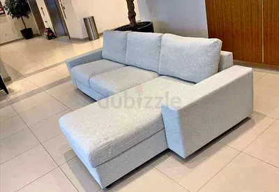Ikea vimle lshape sofa bed with storage