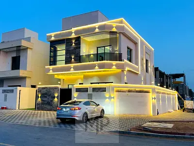 للبيع فيلا زاويه شامل رسوم التسجيل 3 طوابق فيلا كورنر امتلك فيلا احلامك بعجمان من المالك مباشر شامل رسوم تسجيل