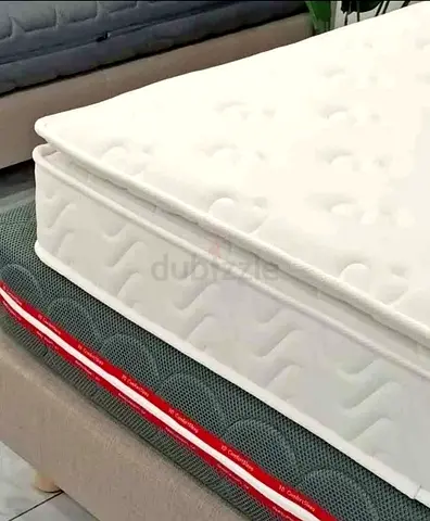 160x200cm Queen size mattress with topper foam.  Same day delivery available