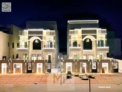 Villa calssic design for sale | ajman| al bahia | 6 master rooms, majlis, 2 halls, maid room, roof| freehold | 0 registration fees | negotiable price.