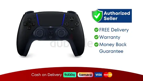 PlayStation 5 DualSense Wireless Controller - Black - Brand New | Warranty | FREE Delivery