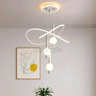 Modern LED Ring Chandelier Light | Luxury Ceiling Light | Home Decor