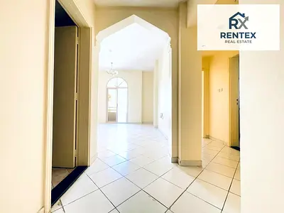SUPER OFFER TWO BEDROOM WITH TWO WASHROOM WITH AWARDROBE & CENTRAL AC RENT IS ONLY 38k AL NAD QASMIYAH