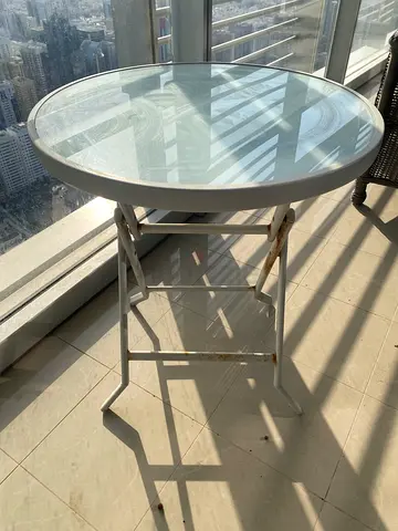 Outdoor table. Fiberglass