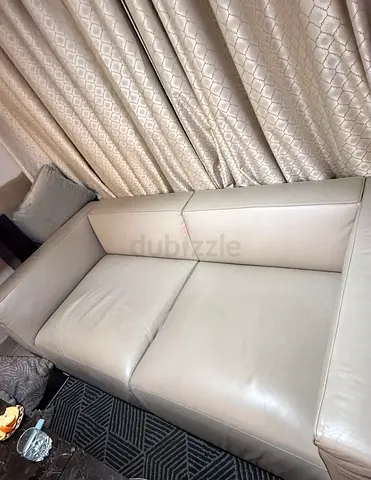 Premium Leather 3-Seater Sofa for Sale