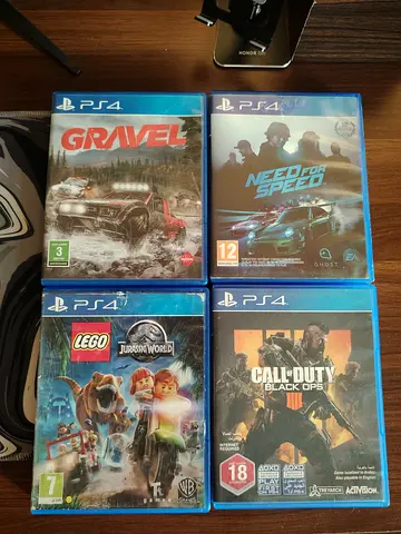 4 PS4 Games Bundle – Great Condition – Original Cases