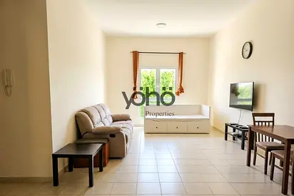 1BR Apartment | Mediterranean Building 52 | Balcony | Green View