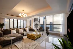 Sky-High Duplex Penthouse | Sea, Palm &amp; Marina Views