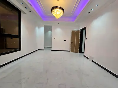 Townhouse available for annual rent in Al Yasmeen, Ajman, first tenant, featuring super deluxe finishes and a quiet family-friendly