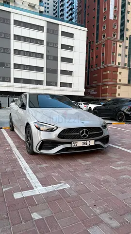 مرسيدس C300 (AMG Kit) 2022 - بدون حوادث – Clean Title - ممشى قليل