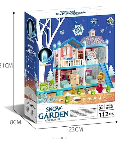 Snow Garden Roll Play Set 112 pcs