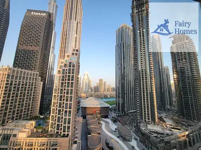 2BR Apartment| Fully Furnished| Fully Upgraded| Downtown City Views| Burj View with Balcony