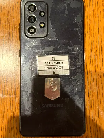 Samsung Galaxy A52 (128GB) - Used, Back Cover Wear