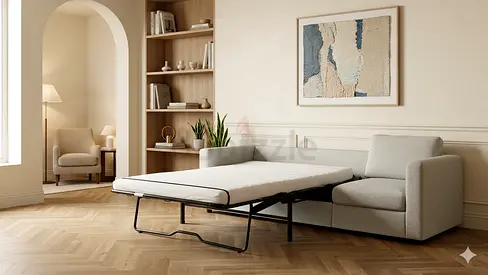 Ikea vimle three seater sofa bed with mattress