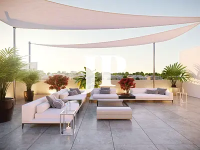 High-Floor Studio | Balcony | Skyline & Pool Views