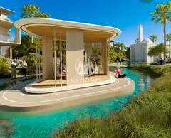 Enjoy peace and tranquility on the beachfront at Ajmal Makan complex