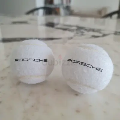 Set of 2 Porsche Branded Padel / Tennis Balls - Unused