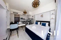 Spacious Studio | Fully Furnished | with Balcony