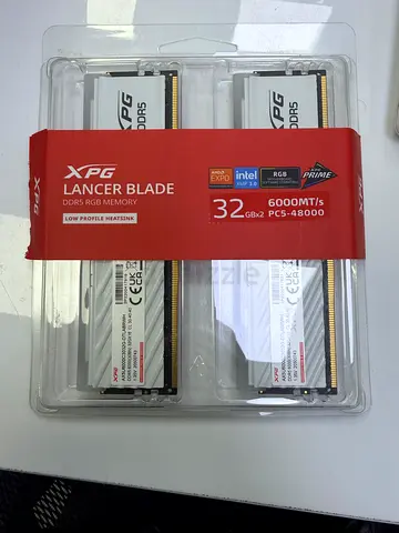 XPG 32GB (2x16GB) DDR4-3000 Dagger Blade RAM - Brand New