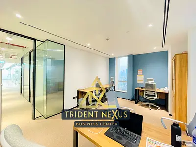 Furnished Office 180 Sqft | 15th Flr | Bur Dubai Metro | Trident Nexus Business Centre