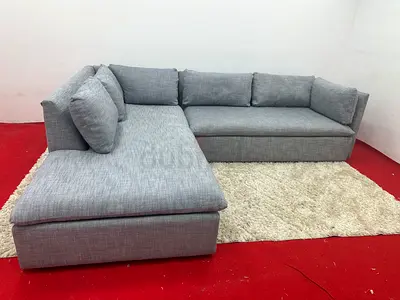 Pottery barn lshape sofa