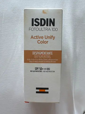 ISDIN Fotoultra 100 Active Unity Color SPF 50+ (BB Cream) - New in Box