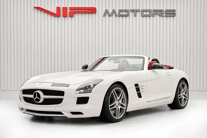 MERCEDES SLS 63 AMG ROADSTER, 2013, GCC, EXCELLENT CONDITION