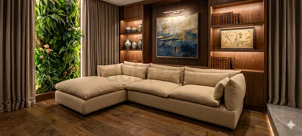 Marina home feather 🪶 filled sofa