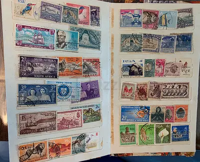 46 South African Stamps for AED 20