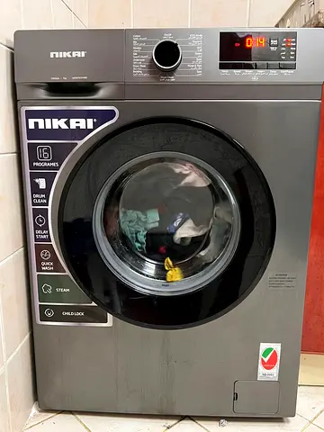 Washing Machine Full Automatic- Nikai Brand - 7 KG