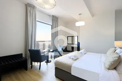Livbnb - Spacious 2B in Shams with Marina View | Walk to Beach