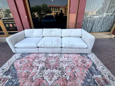 Crategbarrel Sofa Beige Excellent condition