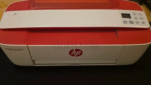 SMALL HP Deskjet Ink Advantage 3788 Wireless All-in-One Printer, Red, T8W49C