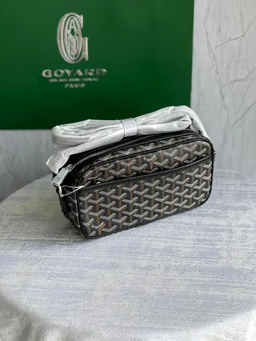 navy blue Goyard Cap-Vert PM crossbody bag
