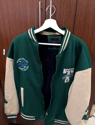 Men’s oversized bomber jacket