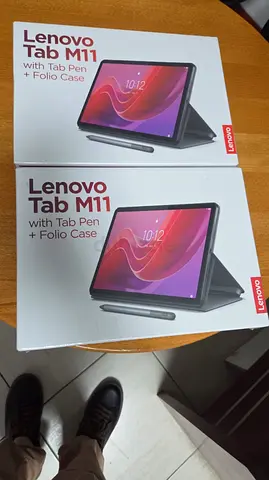 Lenovo Tab M11 (with Tab Pen + Folio Case) — Brand New Boxes (2 Units)