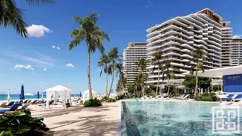 Full Sea View 2BR | Rosso Bay Marjan |Furnished