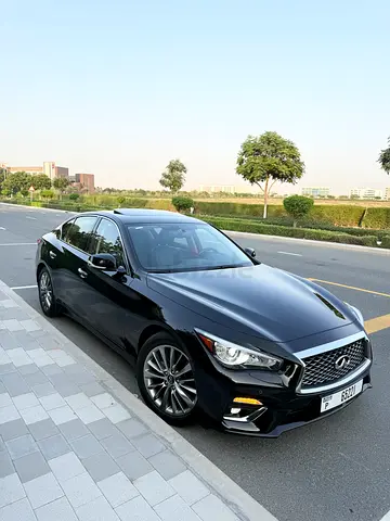 Low Mileage Infiniti Q50 V6 2023 GCC With Warranty