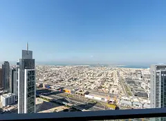 Sea and SZR View / 2BR High Floor/Furnished