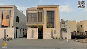 Luxury Villa with Private Pool for Sale in Al Zahya, Ajman | 5 Master Bedrooms | G+2 &amp; Rooftop |