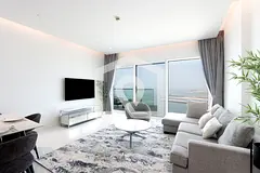 Beachfront 2BR+M | One JBR | Sea + Palm Views