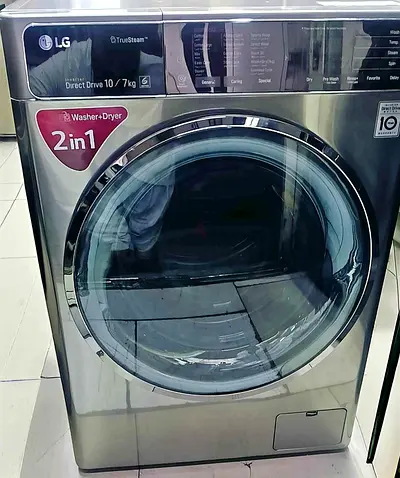 2025 LG 10kg washer +7kg Full Dryer  wifi FREE DELIVERY 2-IN-1 Front Load Washer Dryer For Sale