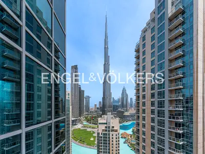 Burj Khalifa View | Furnished | Vacant