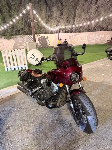 Upgraded Indian Scout bobber