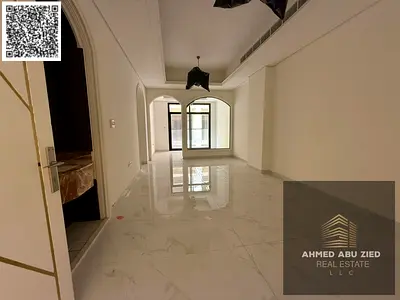 Luxurious 2BR apartment, hall, majlis, 3 baths, central AC, balcony open view, pool, jacuzzi, 1 month free, wardrobes, prime location, easy access to
