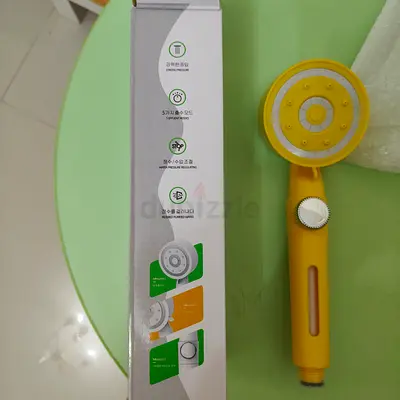 Brand New Yellow High-Pressure Handheld Shower Head