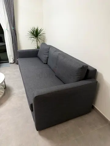 Ikea 3 seater sofa cum bed with storage