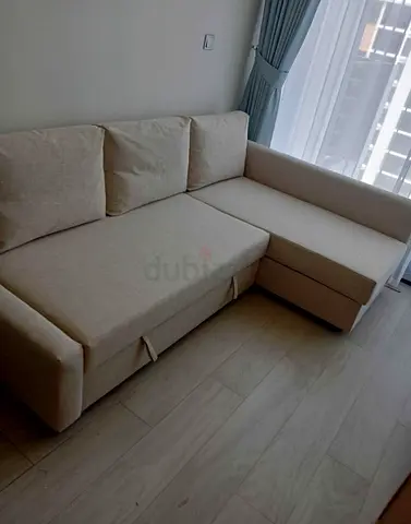 L shape sofa bed with storage Ikea